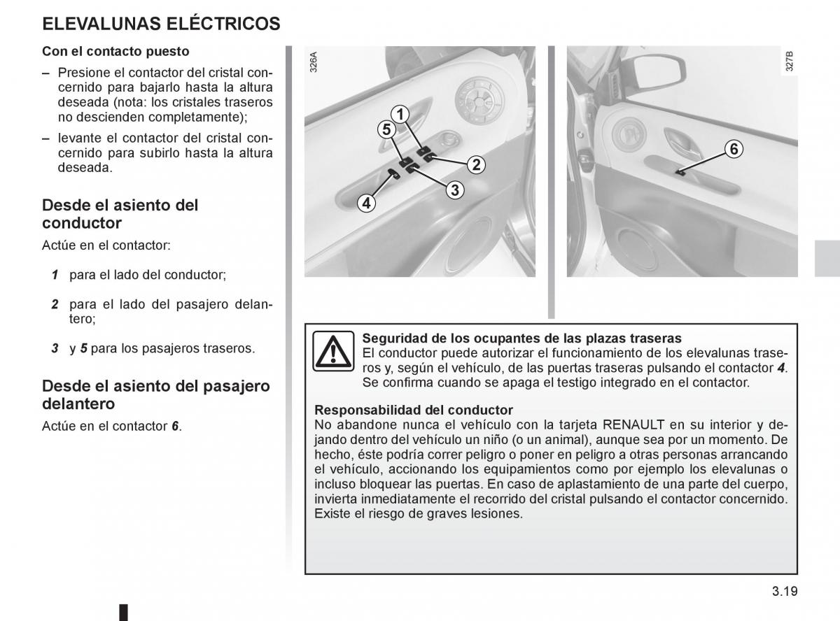 Renault Espace IV 4 manual del propietario / page 143