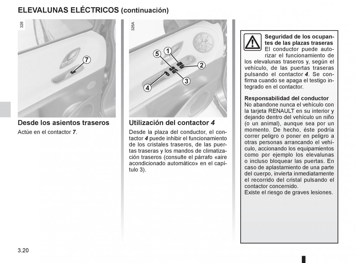 Renault Espace IV 4 manual del propietario / page 144