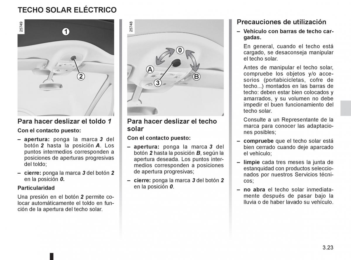 Renault Espace IV 4 manual del propietario / page 147