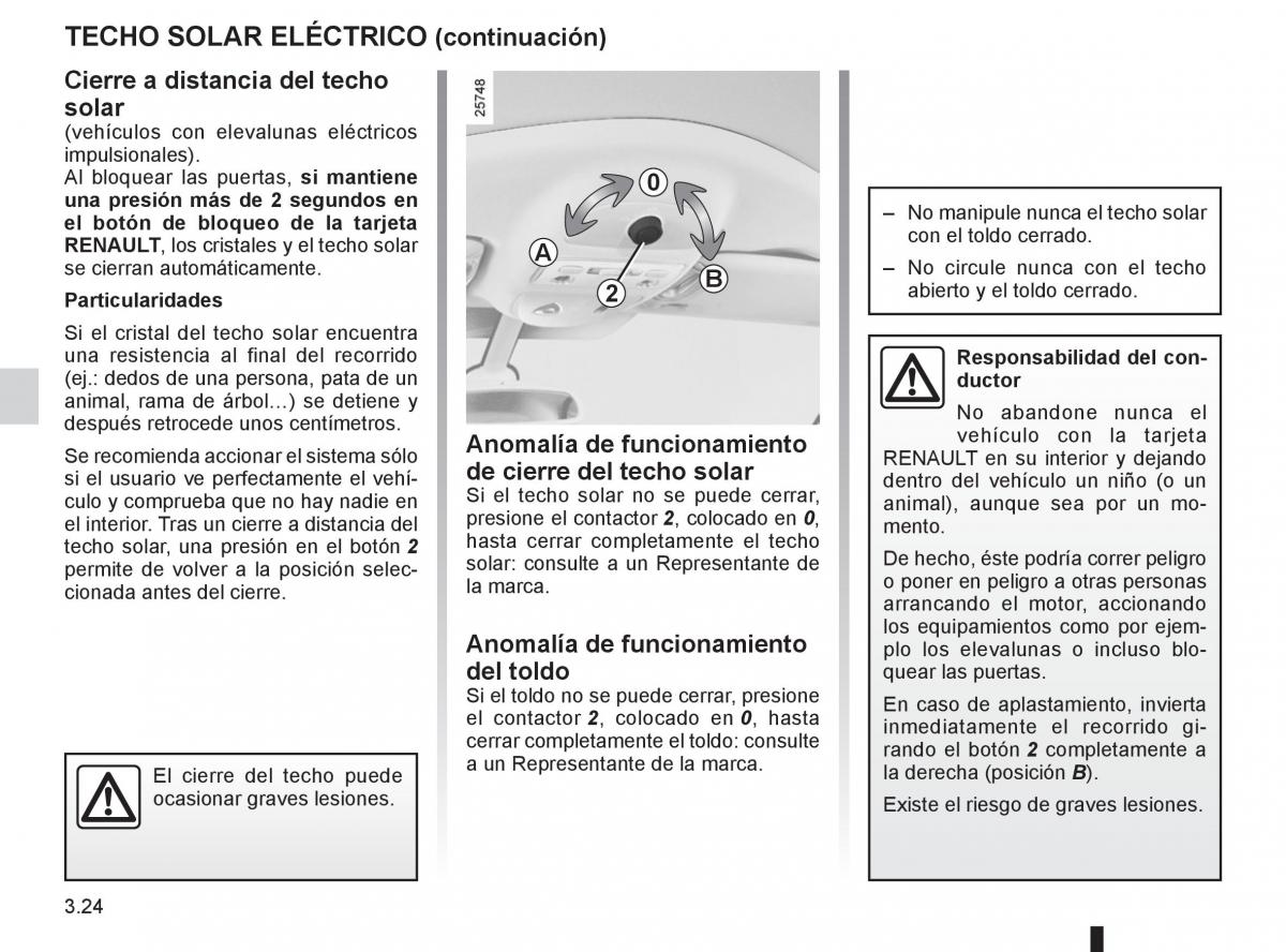 Renault Espace IV 4 manual del propietario / page 148