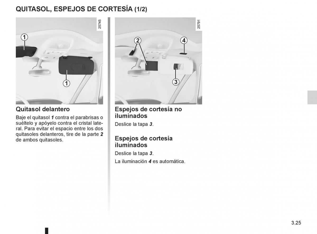 Renault Espace IV 4 manual del propietario / page 149