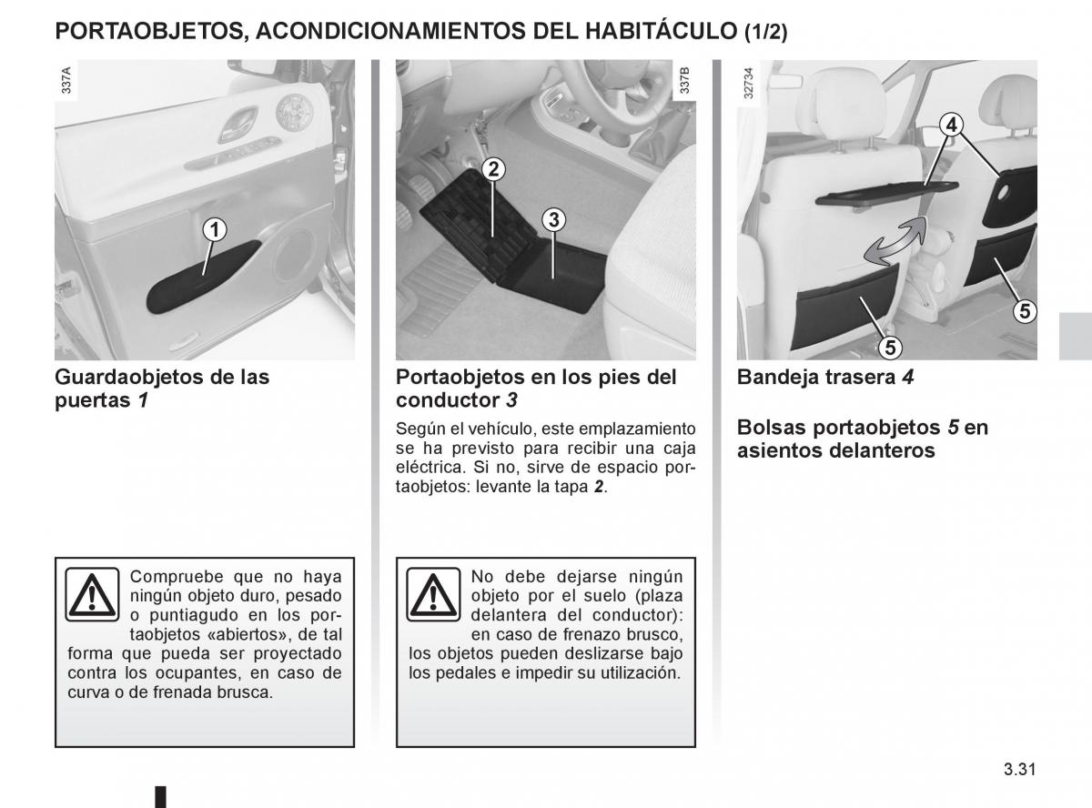 Renault Espace IV 4 manual del propietario / page 155