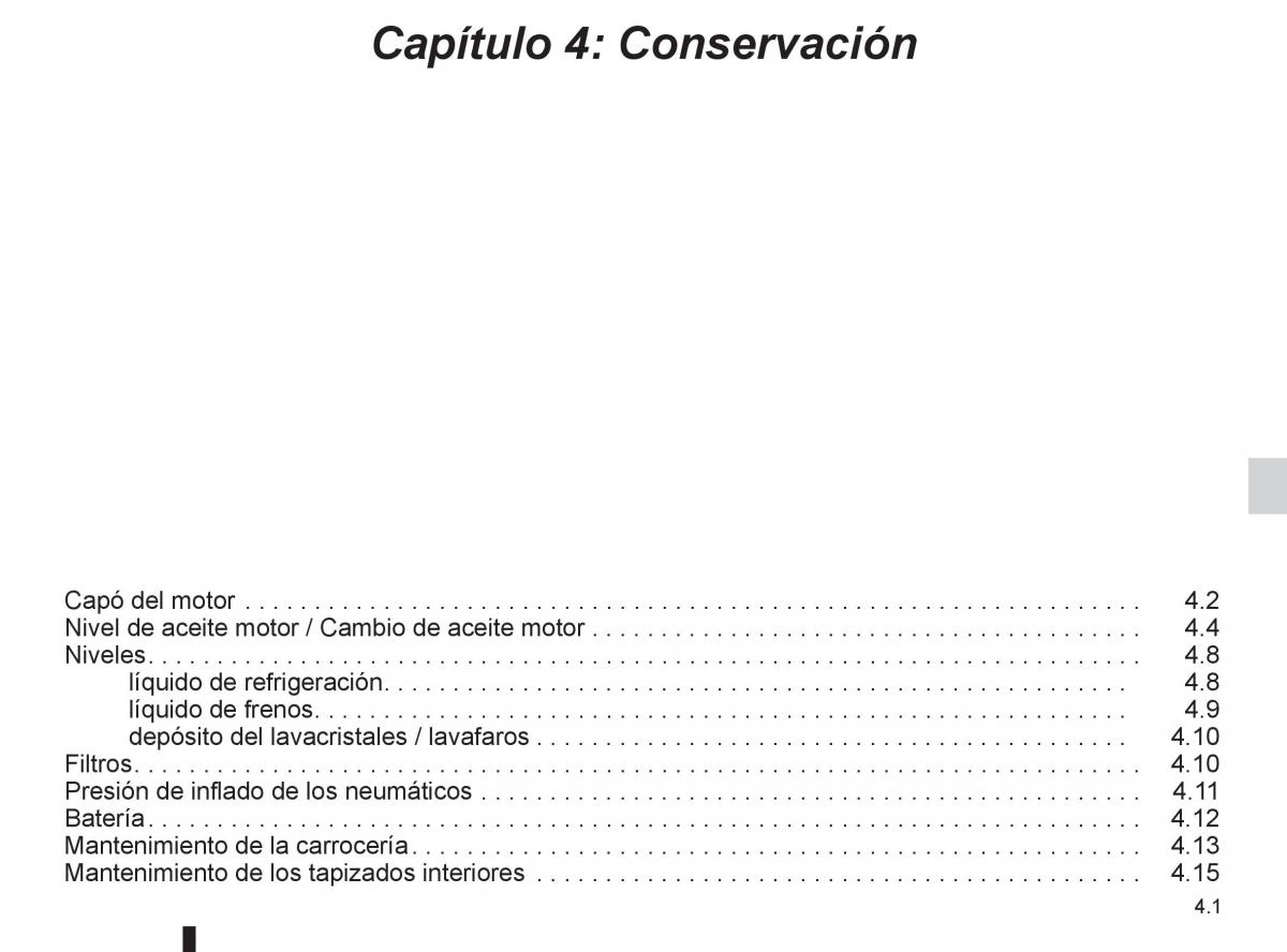 Renault Espace IV 4 manual del propietario / page 175