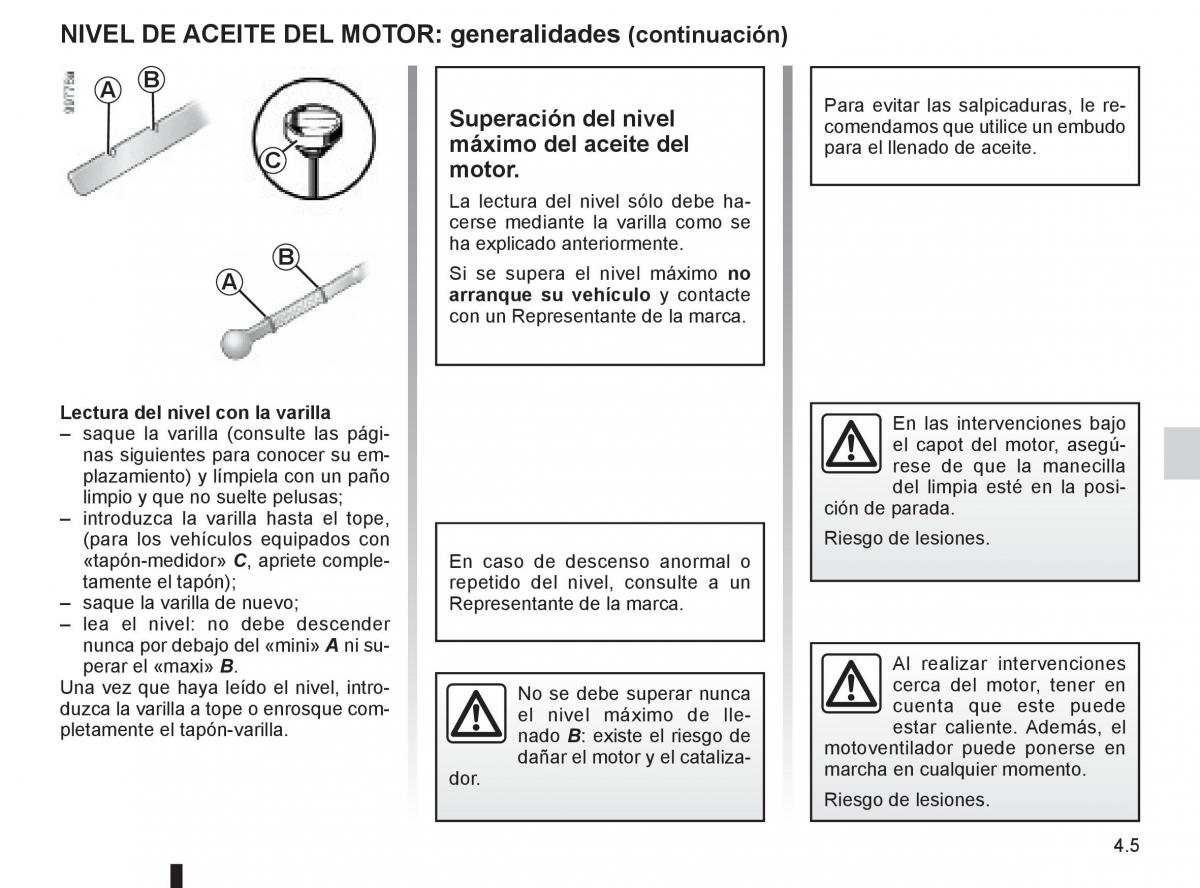 Renault Espace IV 4 manual del propietario / page 179