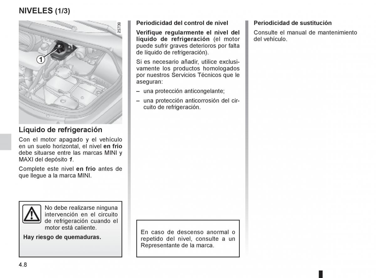 Renault Espace IV 4 manual del propietario / page 182