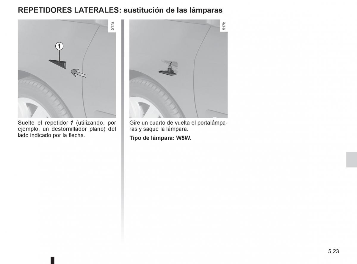 Renault Espace IV 4 manual del propietario / page 213