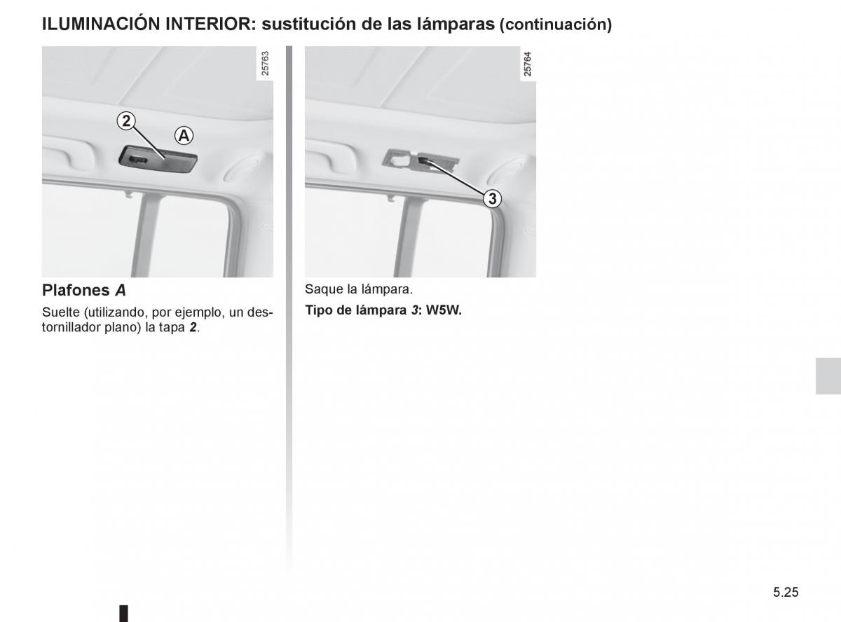 Renault Espace IV 4 manual del propietario / page 215