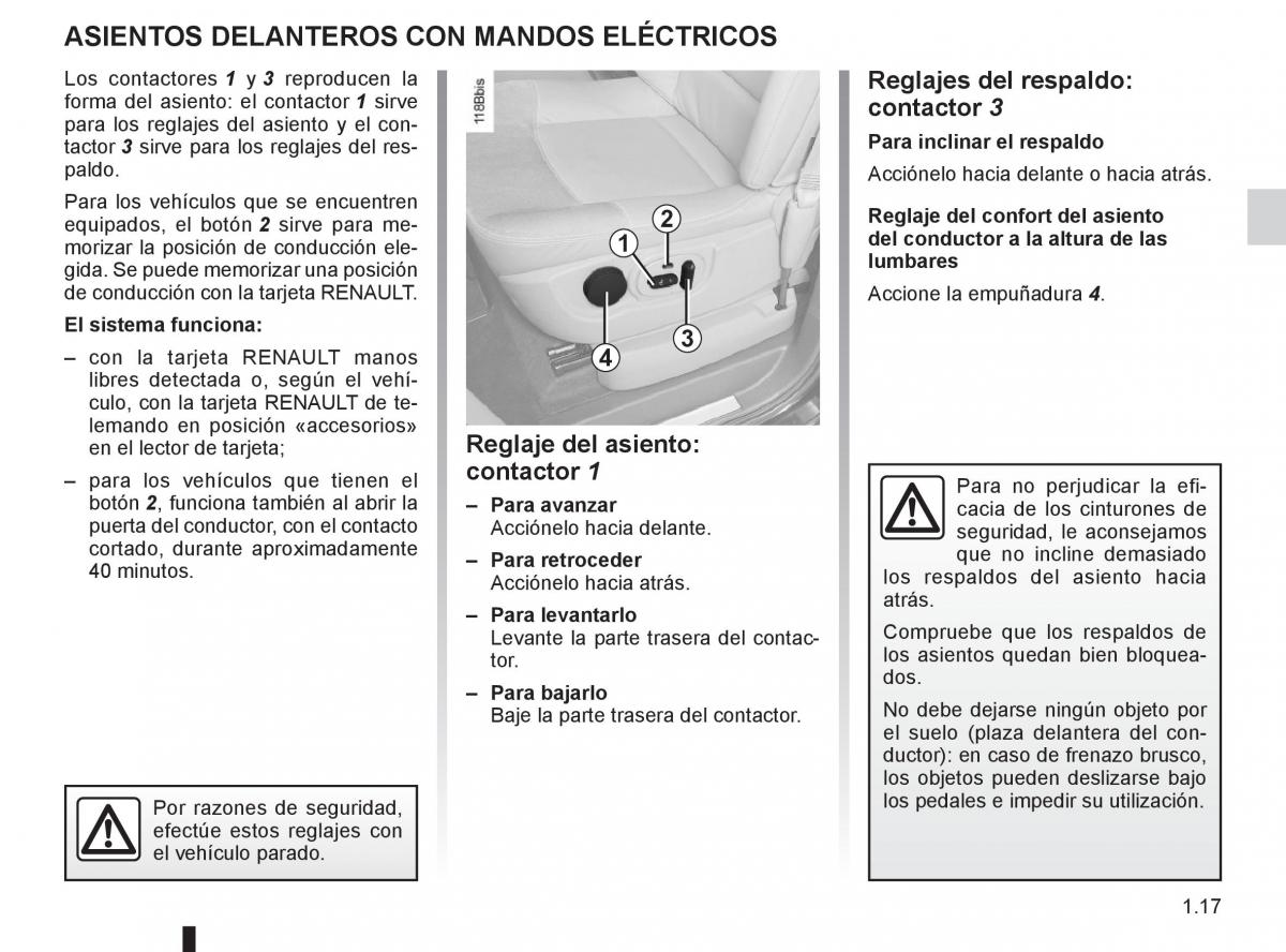 Renault Espace IV 4 manual del propietario / page 23