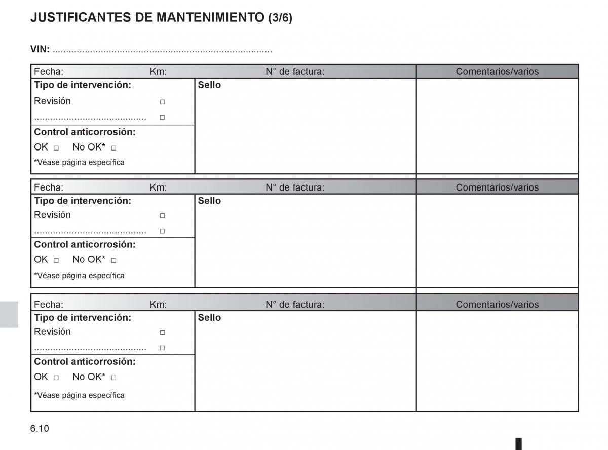 Renault Espace IV 4 manual del propietario / page 242