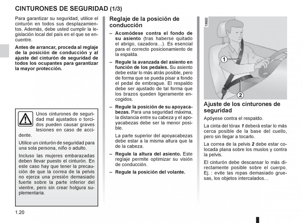 Renault Espace IV 4 manual del propietario / page 26