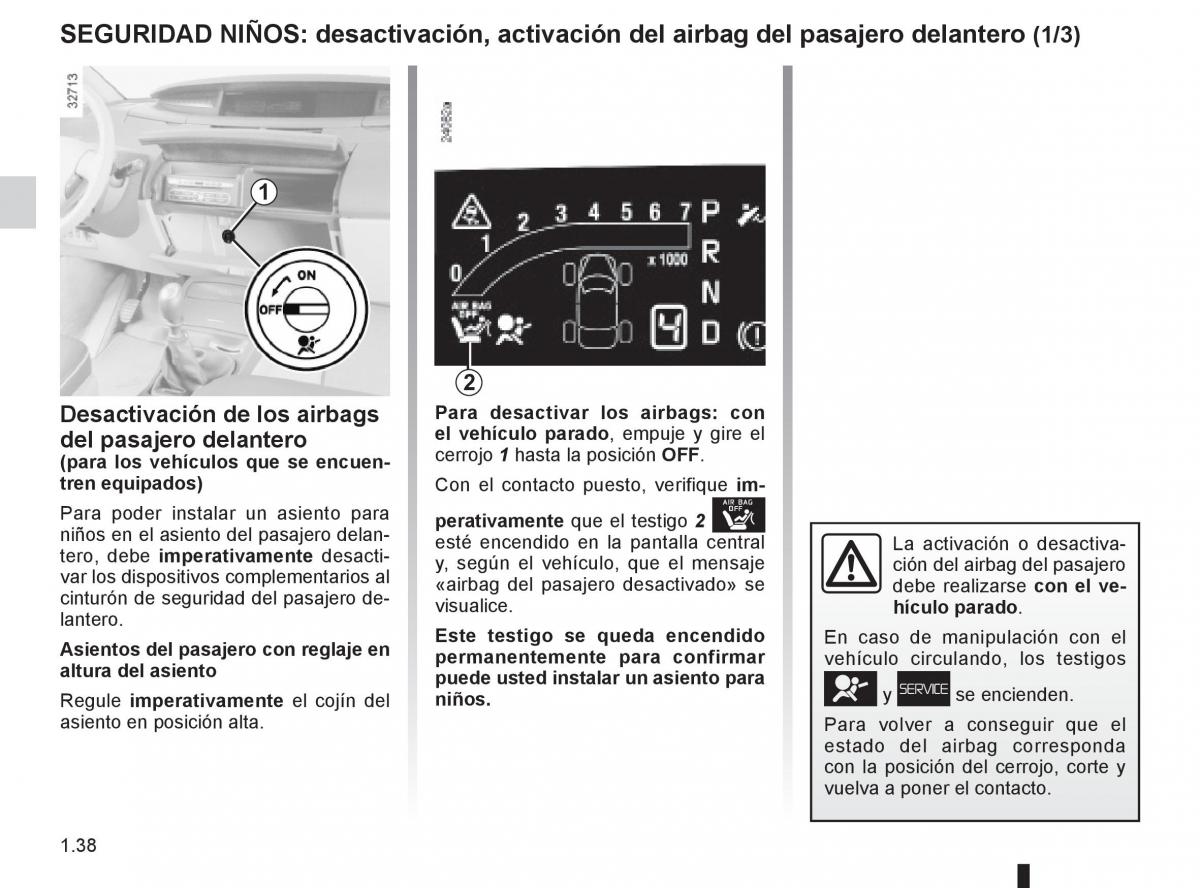 Renault Espace IV 4 manual del propietario / page 44