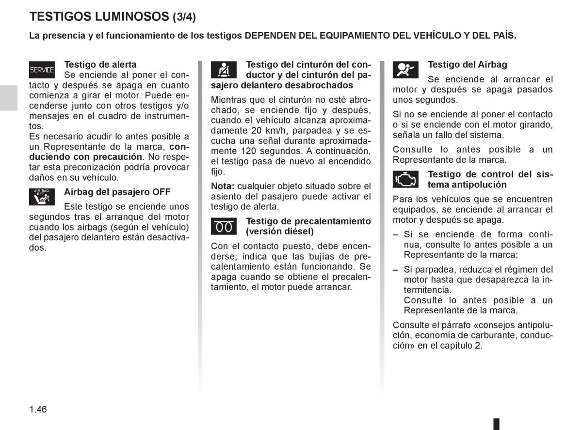 Renault Espace IV 4 manual del propietario / page 52