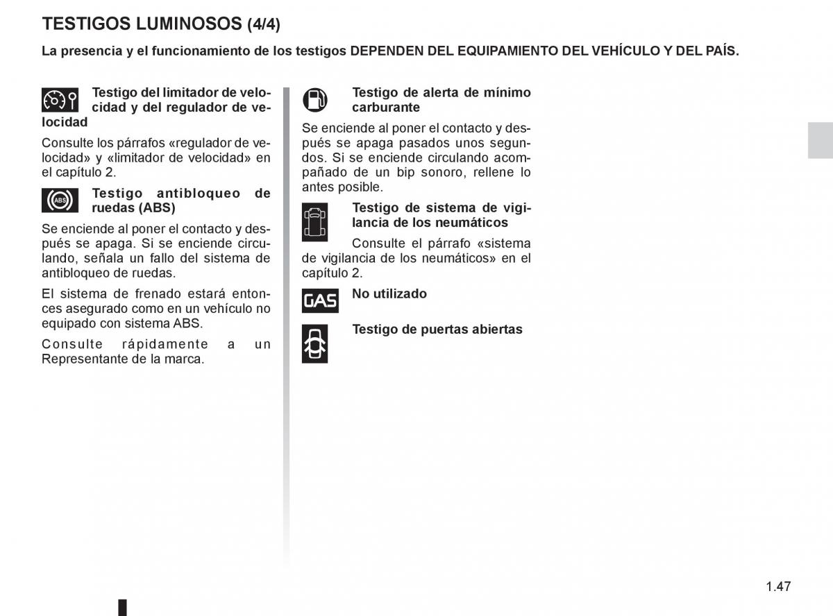 Renault Espace IV 4 manual del propietario / page 53