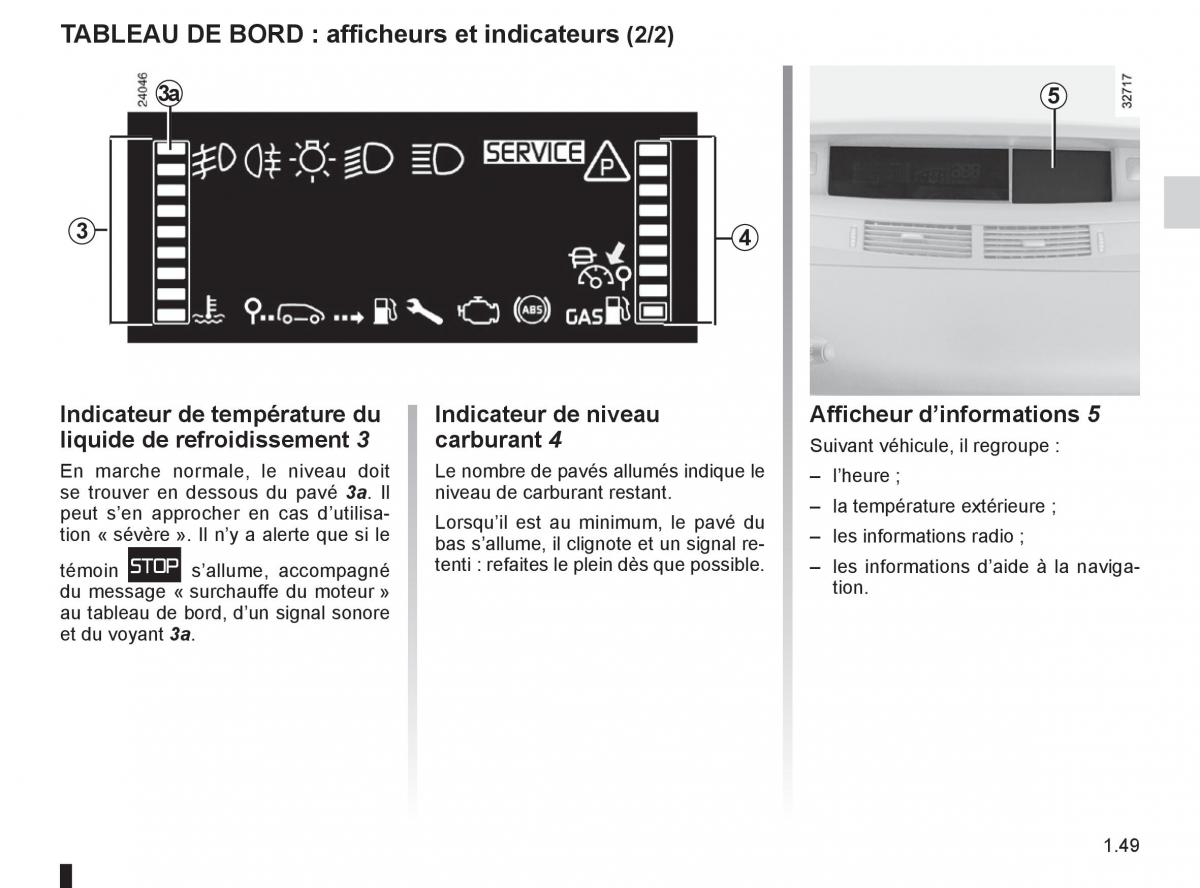 Renault Espace IV 4 manuel du proprietaire / page 55