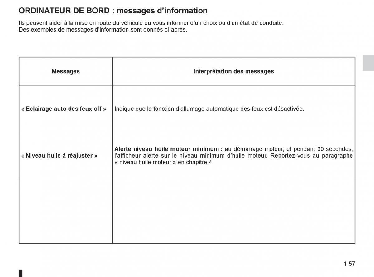 Renault Espace IV 4 manuel du proprietaire / page 63