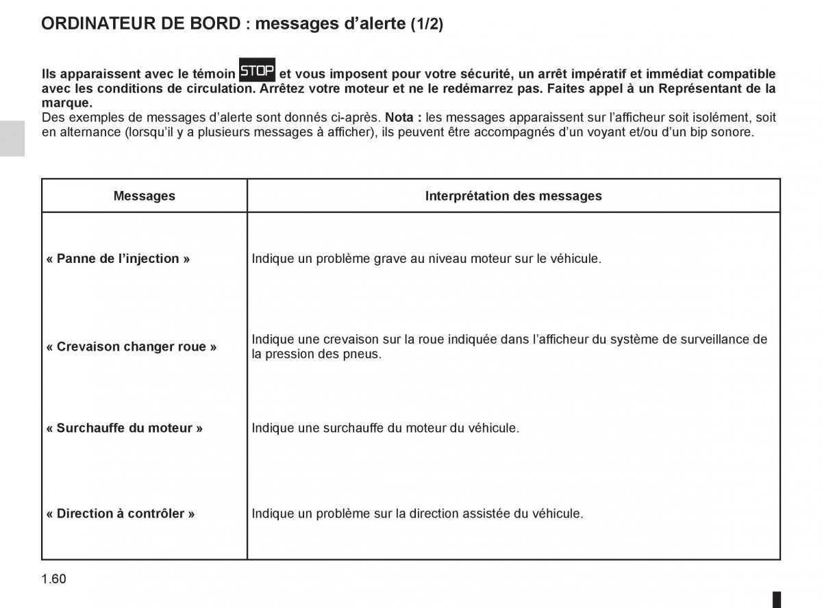 Renault Espace IV 4 manuel du proprietaire / page 66