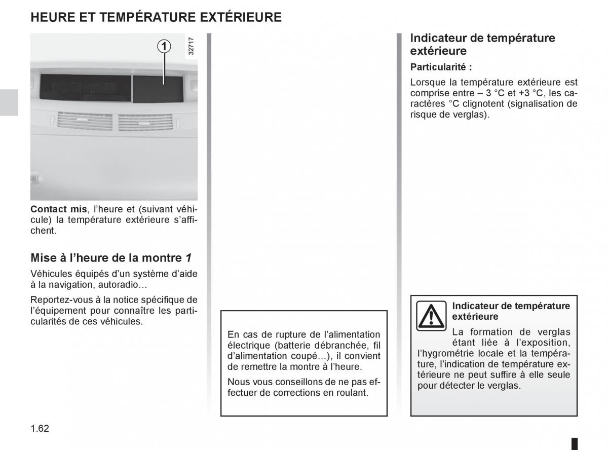 Renault Espace IV 4 manuel du proprietaire / page 68