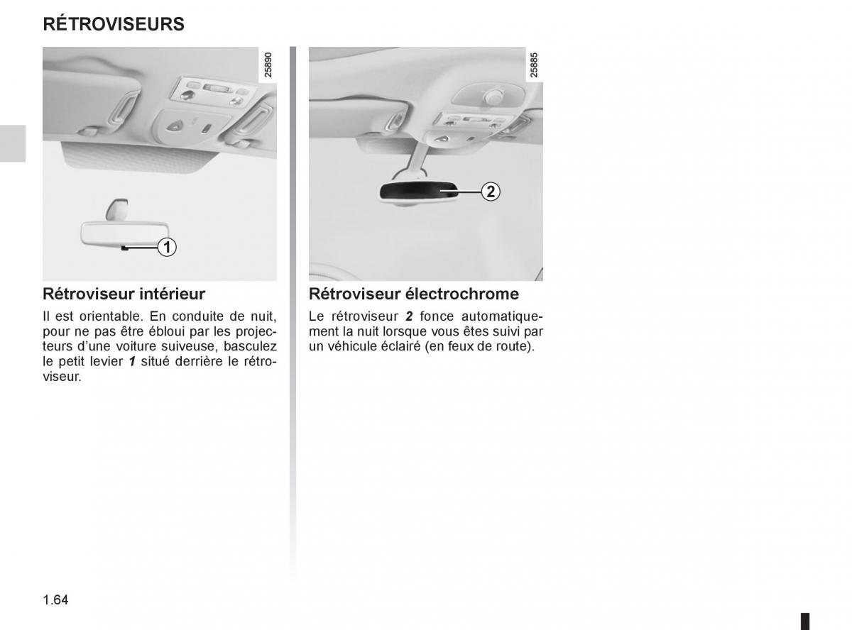 Renault Espace IV 4 manuel du proprietaire / page 70