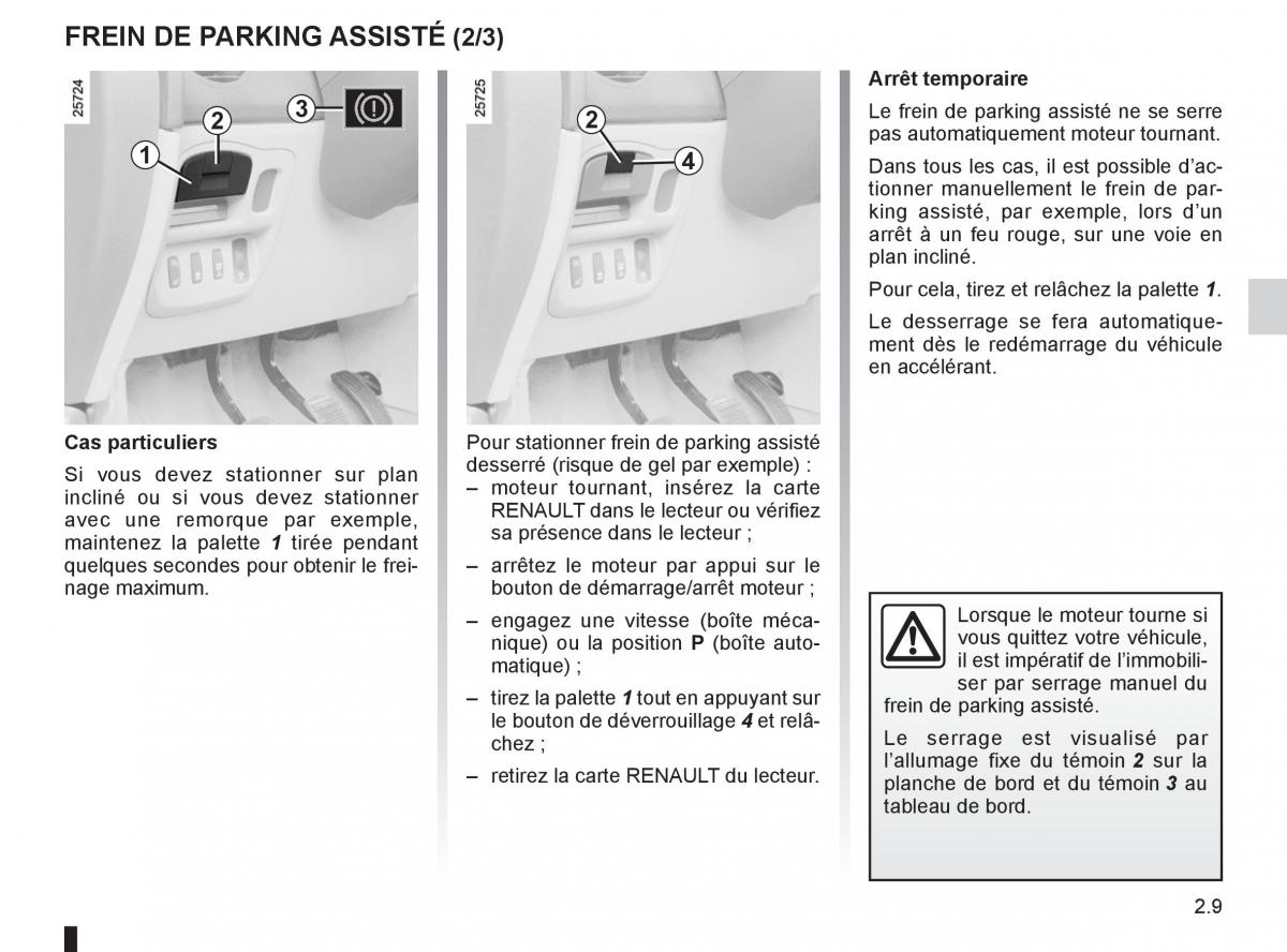 Renault Espace IV 4 manuel du proprietaire / page 91