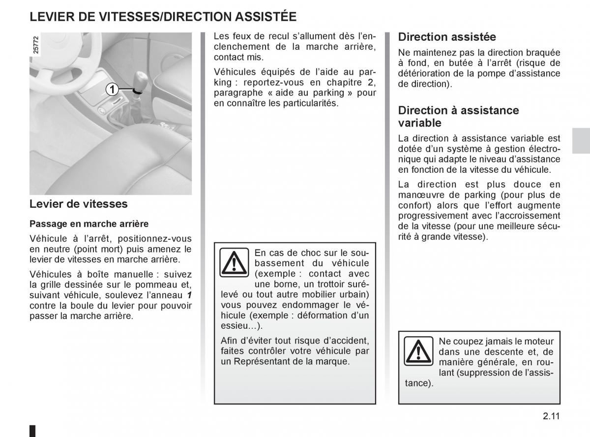 Renault Espace IV 4 manuel du proprietaire / page 93