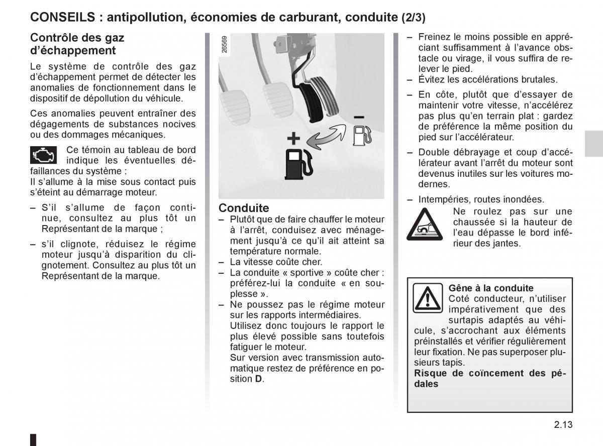 Renault Espace IV 4 manuel du proprietaire / page 95