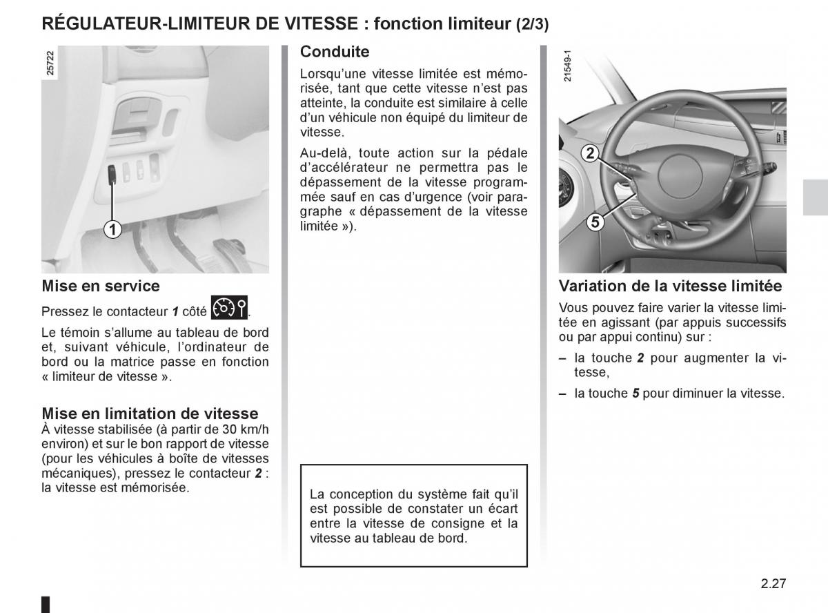 Renault Espace IV 4 manuel du proprietaire / page 109