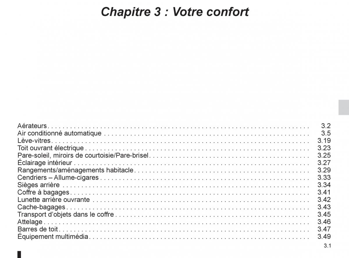 Renault Espace IV 4 manuel du proprietaire / page 125