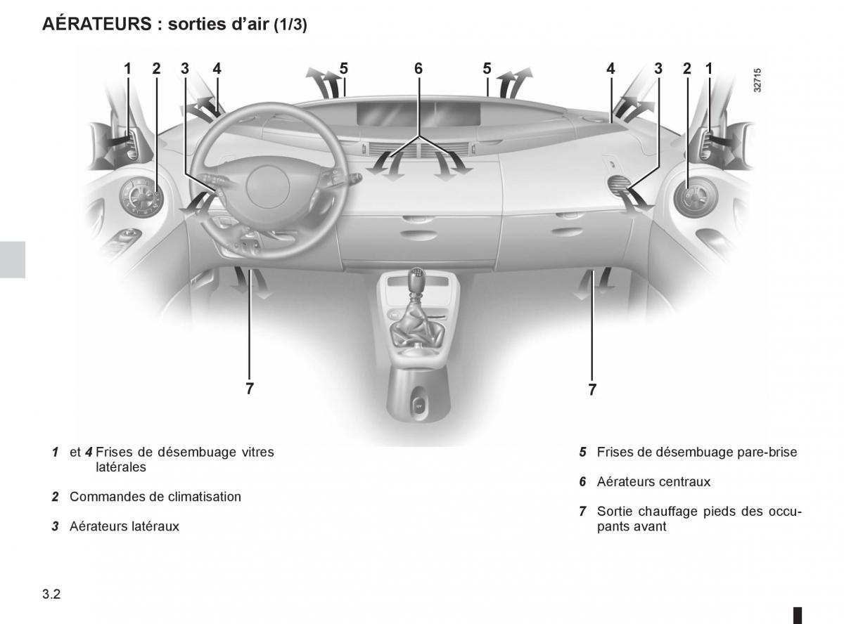 Renault Espace IV 4 manuel du proprietaire / page 126