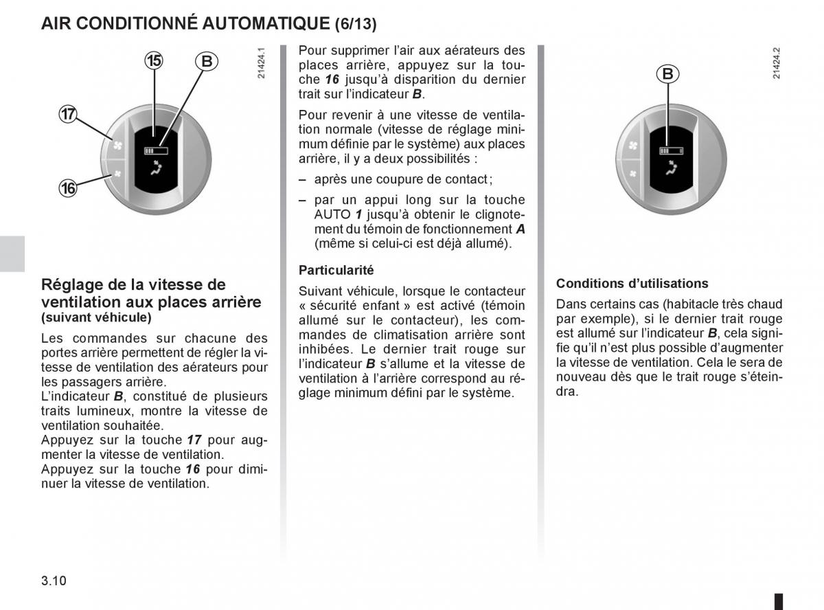 Renault Espace IV 4 manuel du proprietaire / page 134