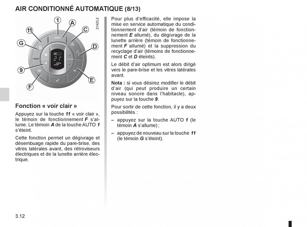 Renault Espace IV 4 manuel du proprietaire / page 136