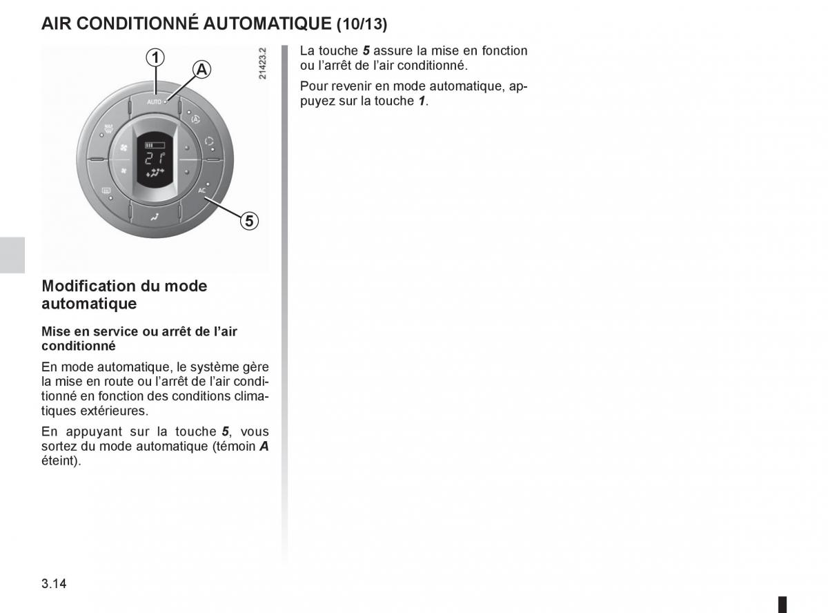 Renault Espace IV 4 manuel du proprietaire / page 138