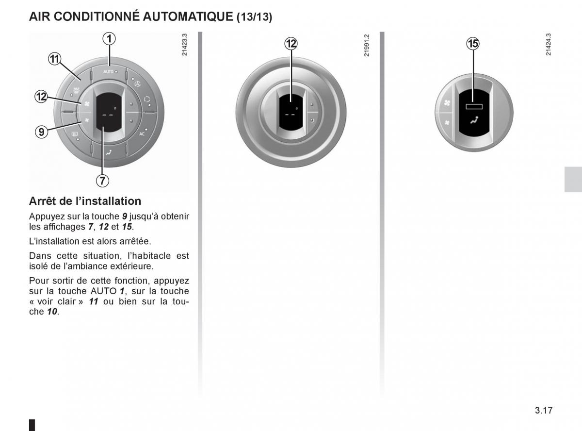 Renault Espace IV 4 manuel du proprietaire / page 141