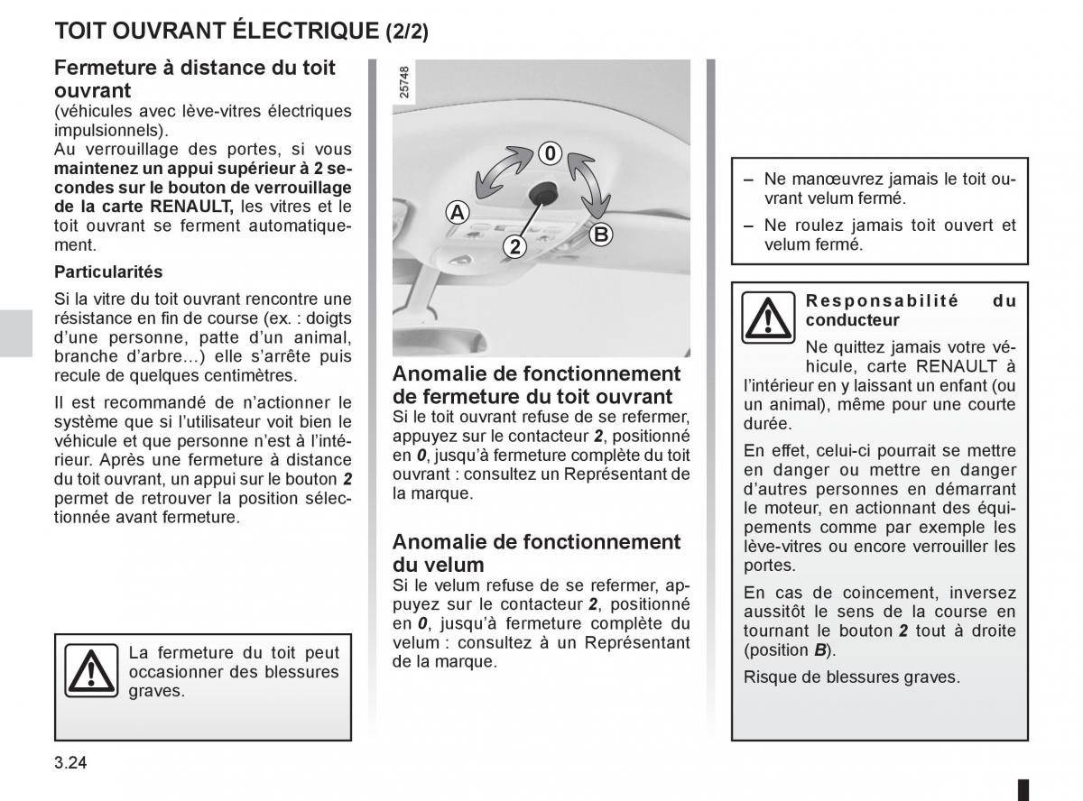 Renault Espace IV 4 manuel du proprietaire / page 148