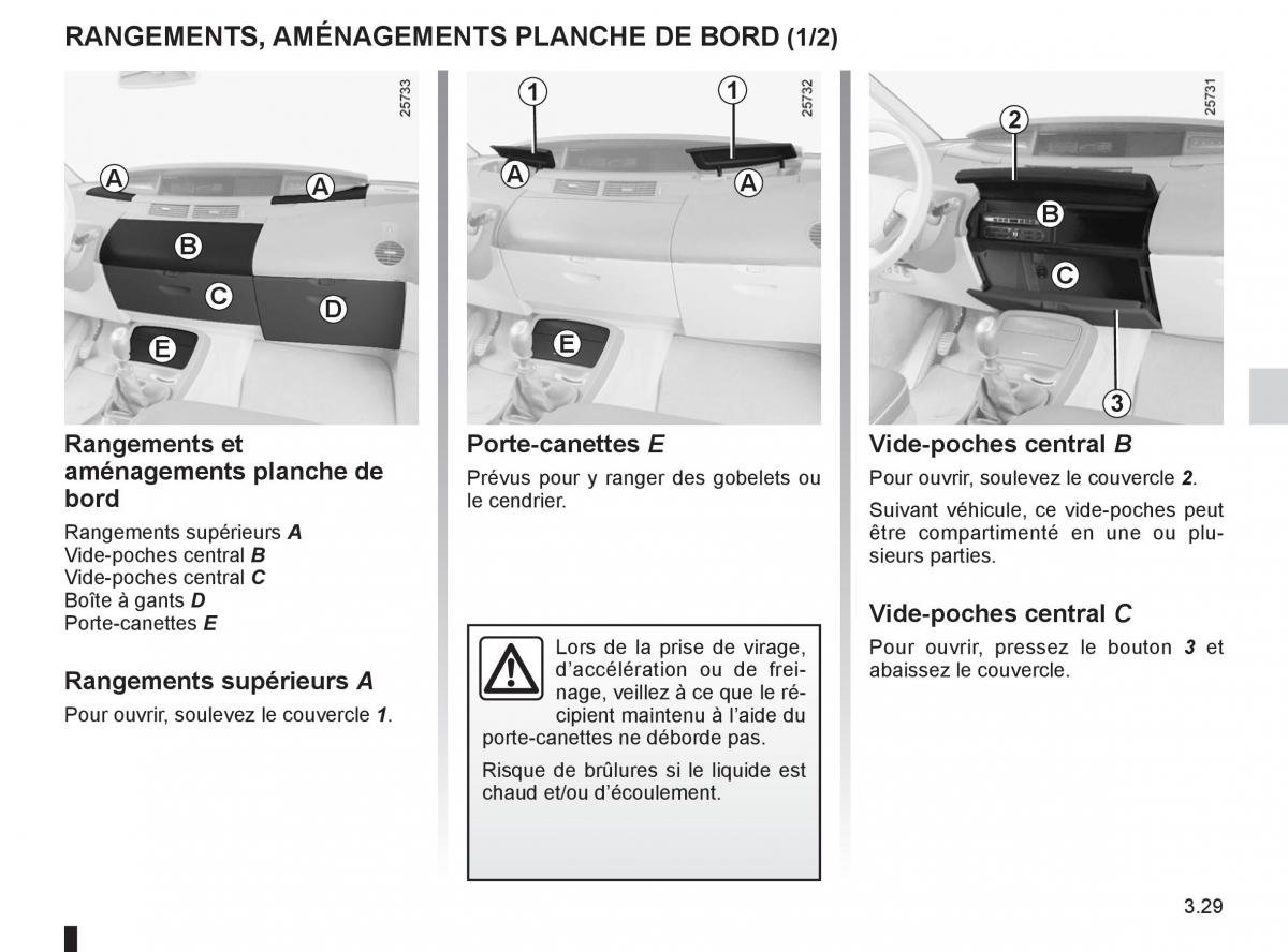 Renault Espace IV 4 manuel du proprietaire / page 153