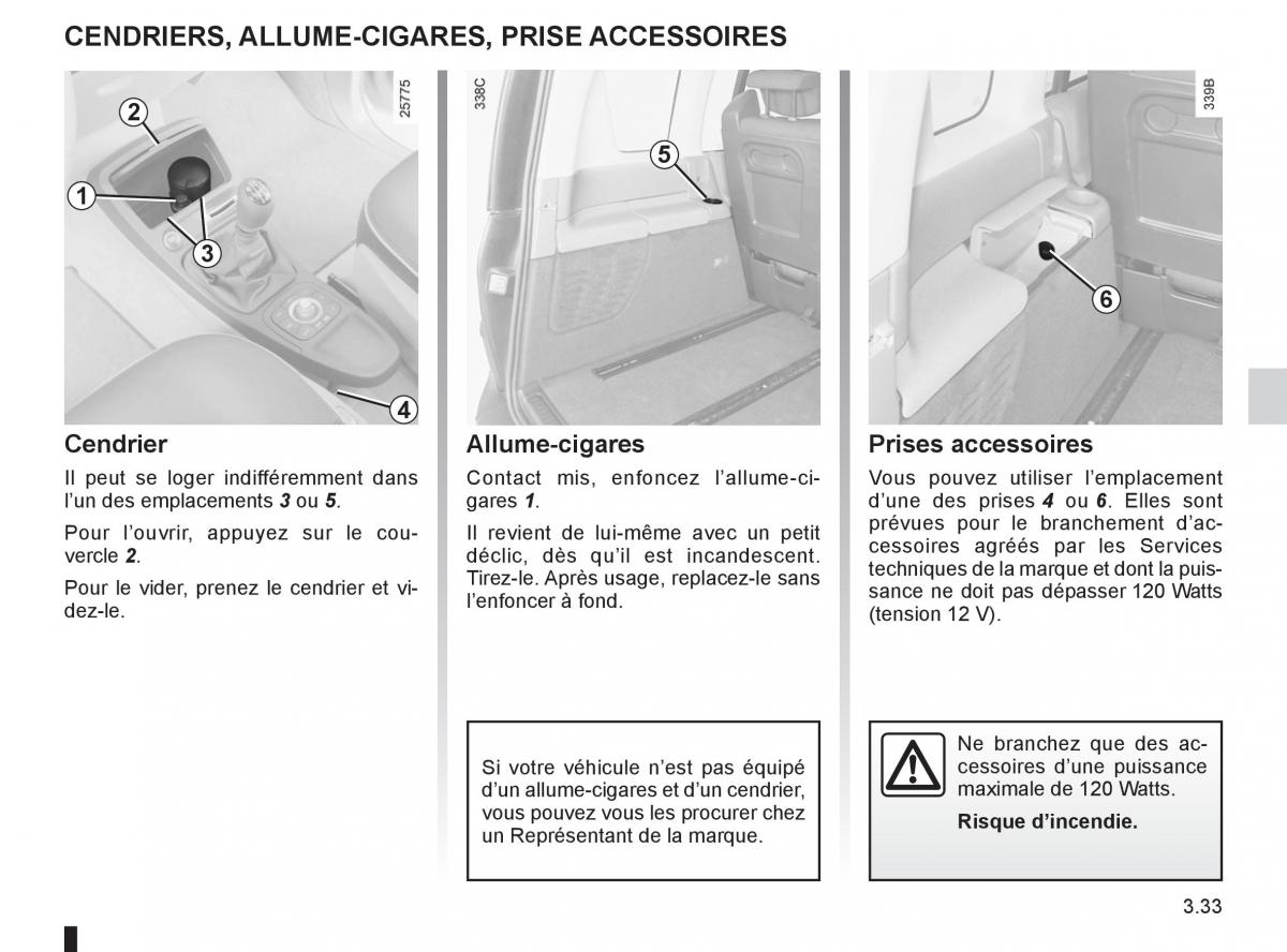 Renault Espace IV 4 manuel du proprietaire / page 157