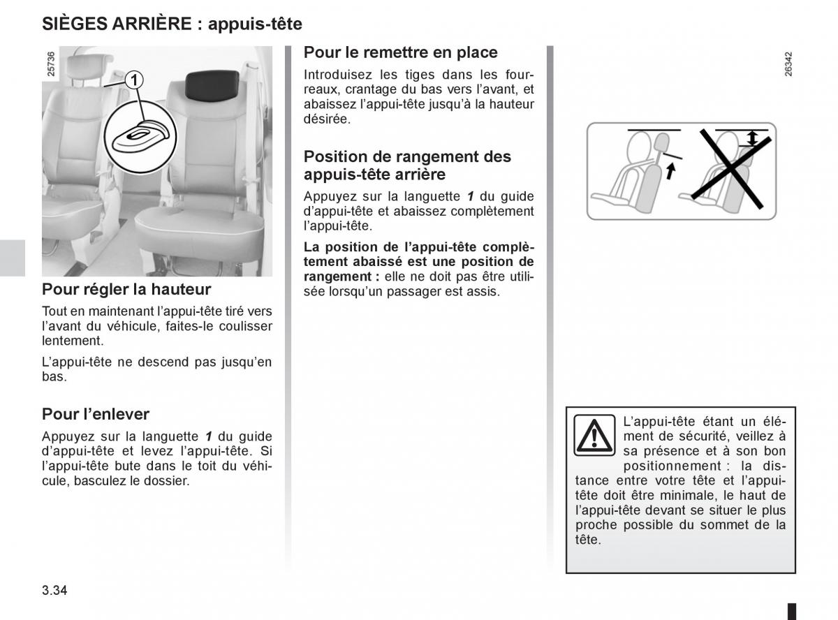 Renault Espace IV 4 manuel du proprietaire / page 158