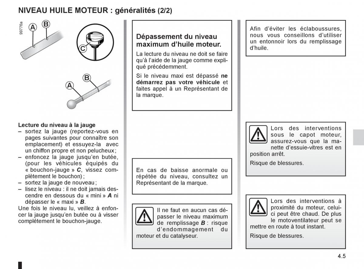 Renault Espace IV 4 manuel du proprietaire / page 179