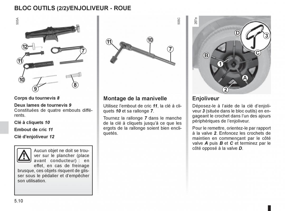 Renault Espace IV 4 manuel du proprietaire / page 200