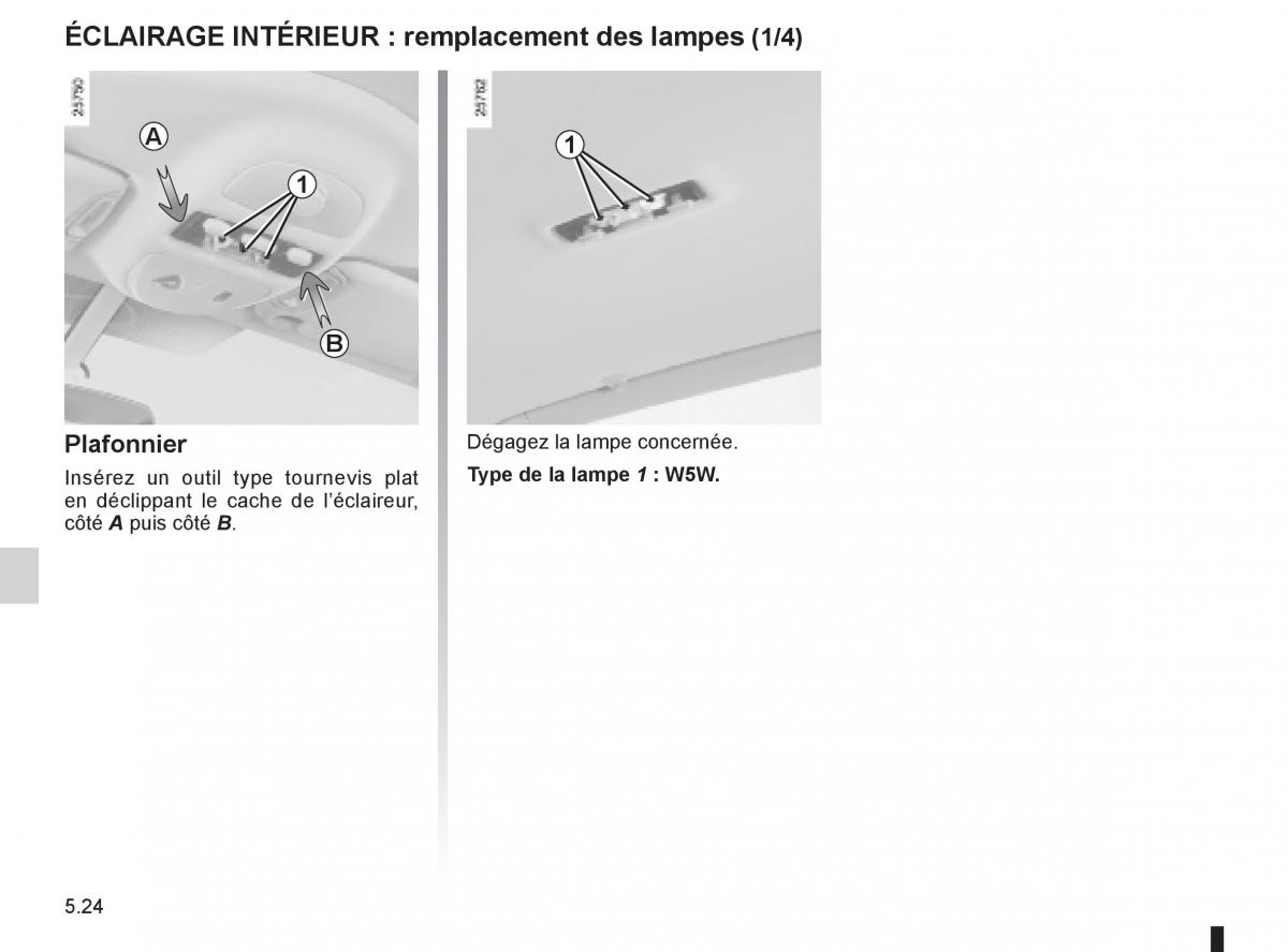 Renault Espace IV 4 manuel du proprietaire / page 214