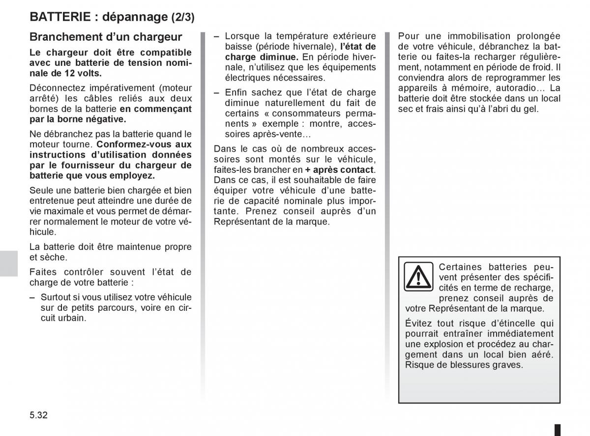 Renault Espace IV 4 manuel du proprietaire / page 222