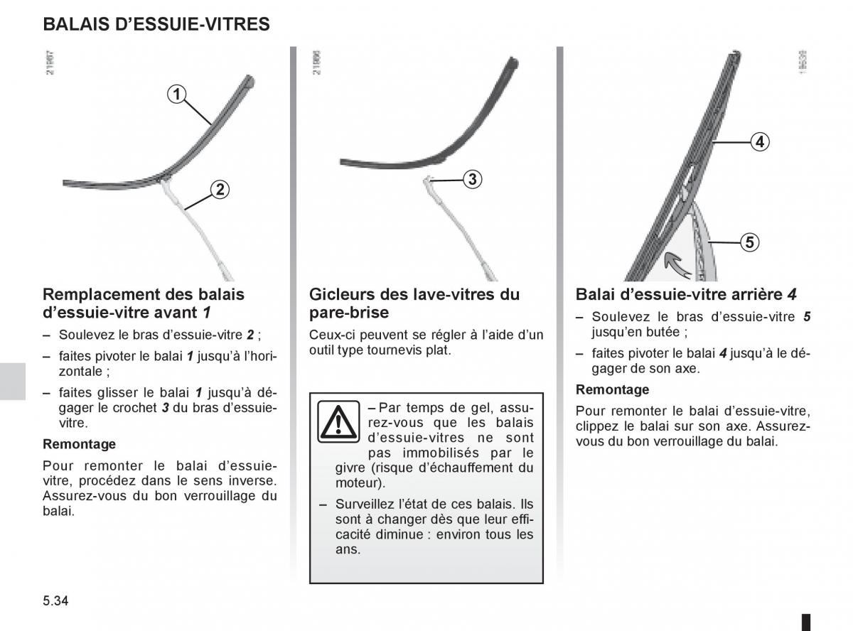 Renault Espace IV 4 manuel du proprietaire / page 224