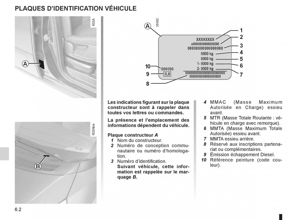 Renault Espace IV 4 manuel du proprietaire / page 234