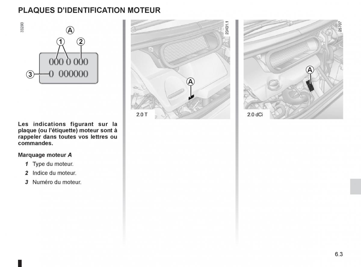 Renault Espace IV 4 manuel du proprietaire / page 235