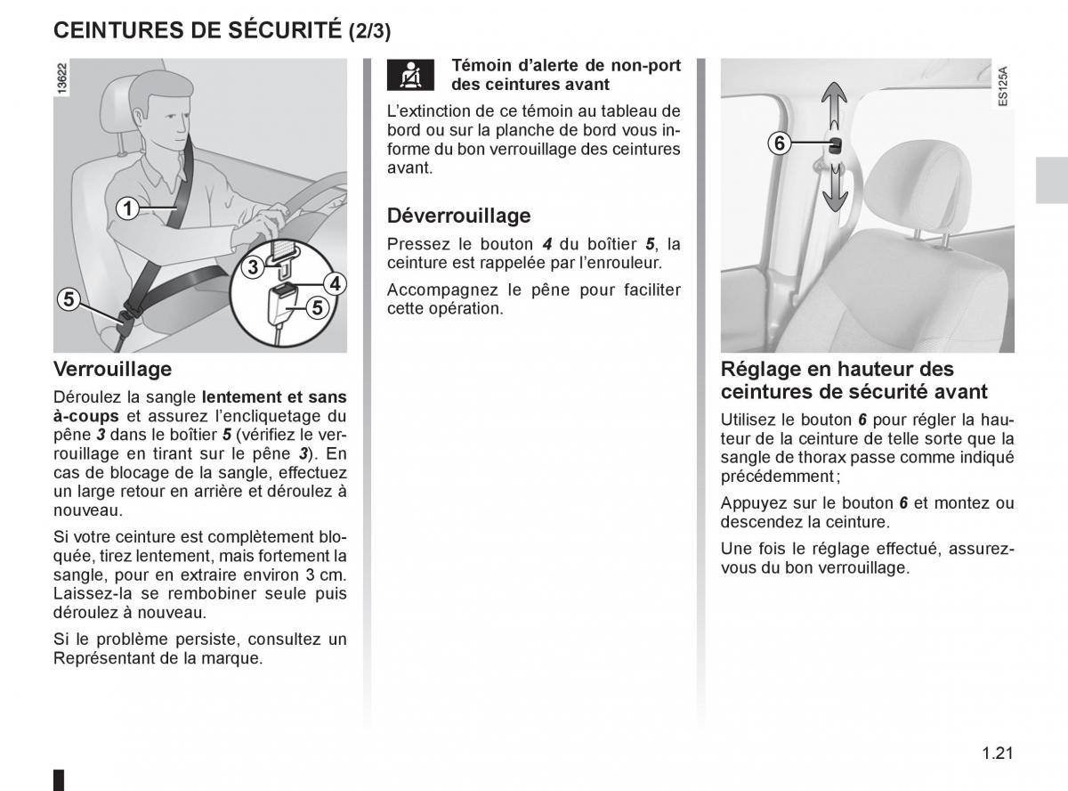 Renault Espace IV 4 manuel du proprietaire / page 27