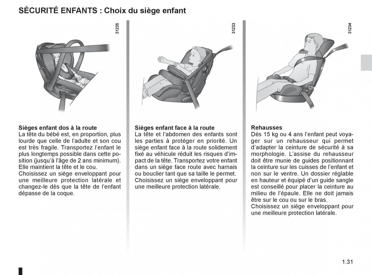 Renault Espace IV 4 manuel du proprietaire / page 37