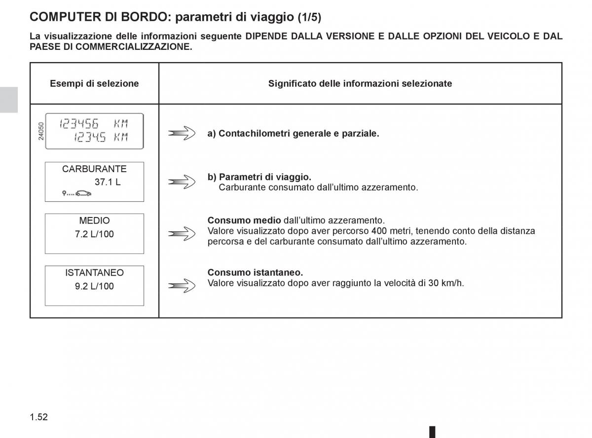 Renault Espace IV 4 manuale del proprietario / page 58