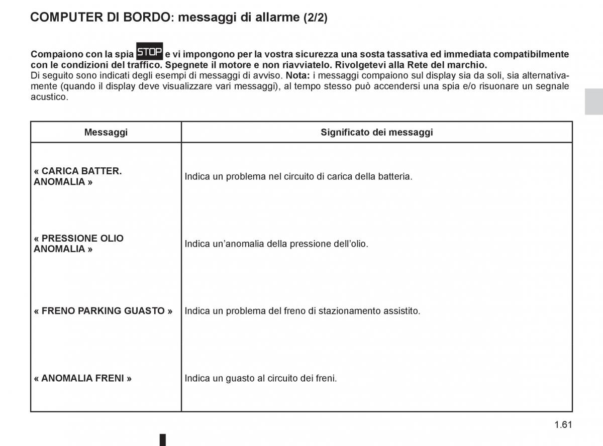 Renault Espace IV 4 manuale del proprietario / page 67