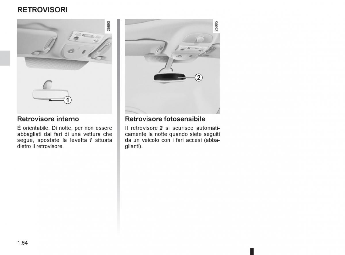 Renault Espace IV 4 manuale del proprietario / page 70