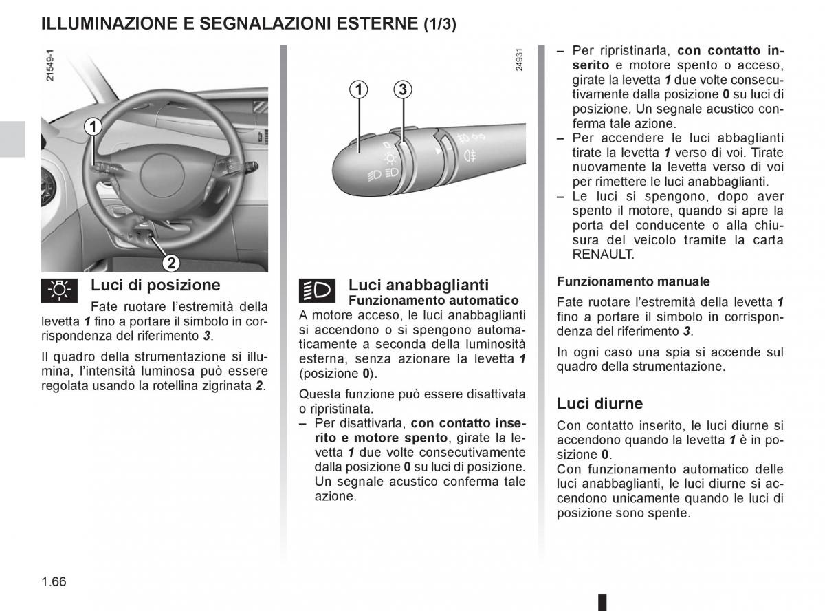 Renault Espace IV 4 manuale del proprietario / page 72