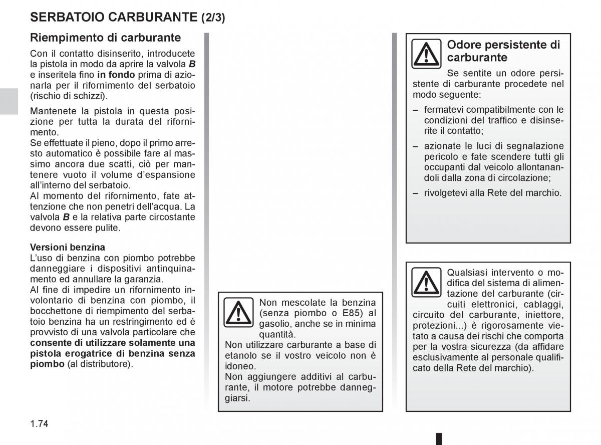 Renault Espace IV 4 manuale del proprietario / page 80